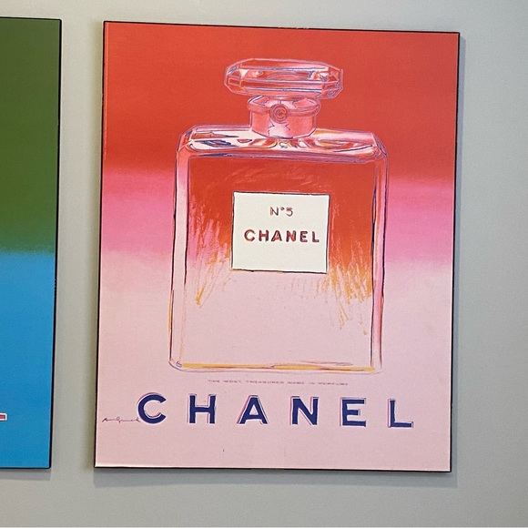 Chanel Boarded Posters - set of 3 - Picture 4 of 12
